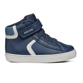 Geox Παιδικά Sneakers High Ανατομικά Μπλε Gisli B B461NA054FUC0832